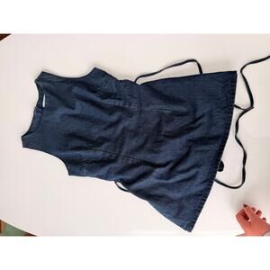 Denim Skort Romper - Princess Polly- Size 4 Petite